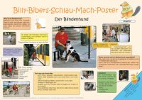 Billy-Bibers-Schlau-Mach-Poster  Der Blindenhund